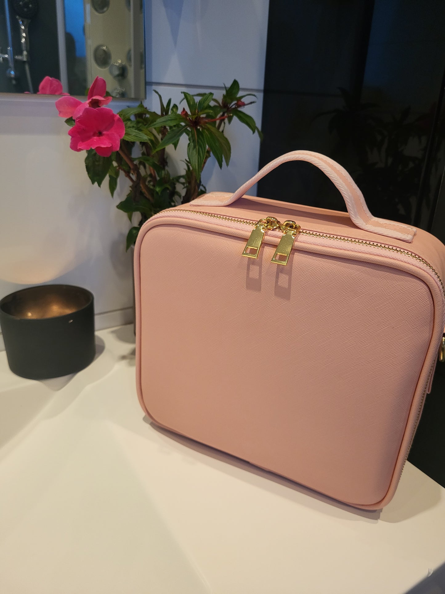 Jeli Perfect Pink makeup bag