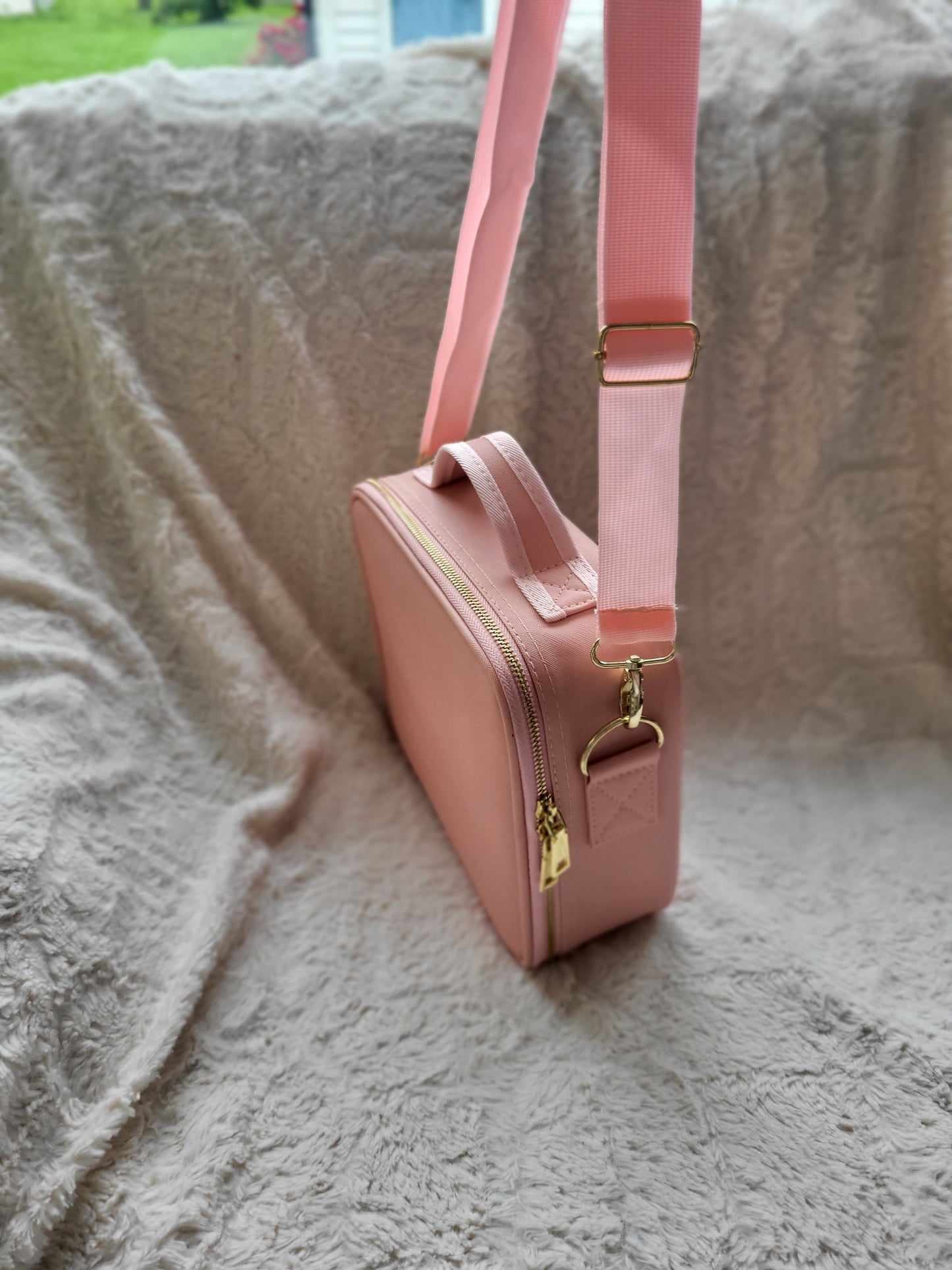 Jeli Perfect Pink makeup bag